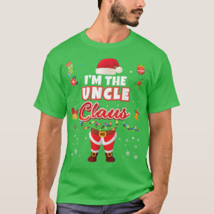 Jag är farbror Claus Matching Family Merry Christm T Shirt