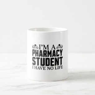 Jag är farmaceut Student Tech-apotekare Kaffemugg