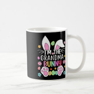 Jag är farmor Bunny Cute Påsk Rabbit Öron Gigi Kaffemugg