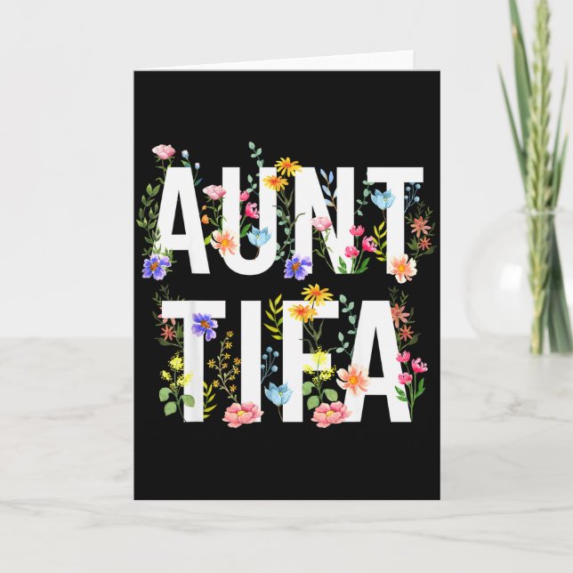 Jag Är Faster Tifa Tröja Faster Tifa Rolig Faster  Kort (Framsida)