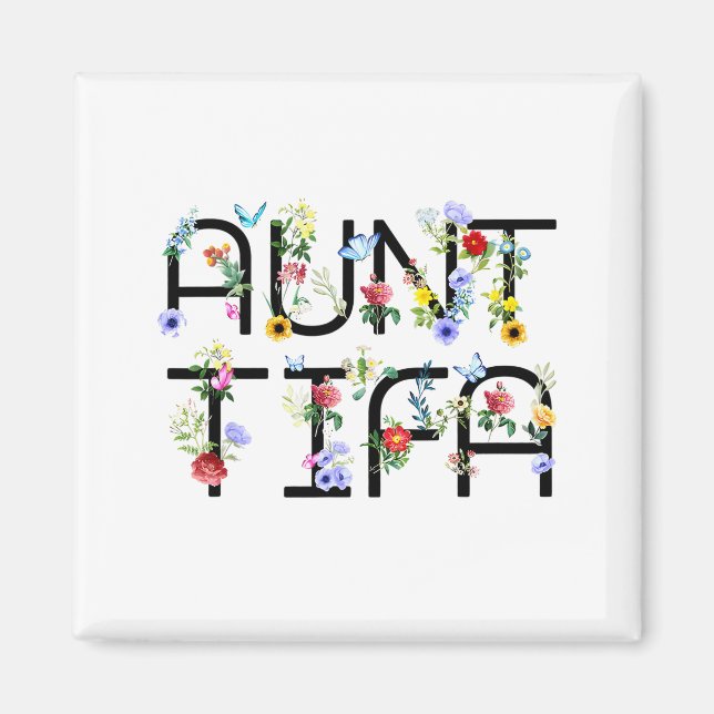 Jag Är Faster Tifa Tröja Faster Tifa Rolig Faster  Magnet (Framsidan)