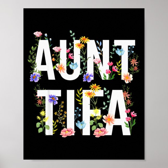 Jag Är Faster Tifa Tröja Faster Tifa Rolig Faster  Poster (Framsidan)