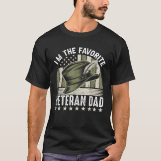 Jag är favorit Veteran Pappa T Shirt