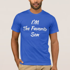 jag är Favoritsonens Present - Cool Familj Son T Shirt