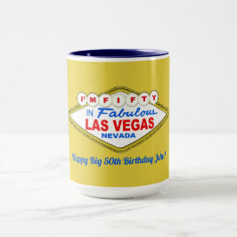 Jag är FEMTIO i LAS VEGAS Mugg