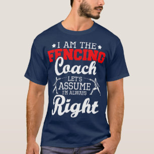 Jag är Fencer Swordsman Saber Epe. T Shirt
