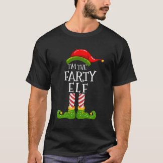 Jag är Féty Elf-gruppen som matchar familjejul T Shirt