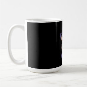 Jag är fienden i fetstilt Påstående för 2024 Kaffemugg