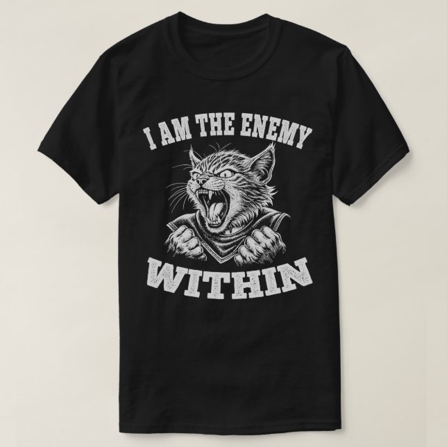Jag är fienden inom Kamala harris T Shirt (Design framsida)