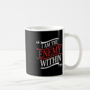 Jag är fienden inom Kamala Harris Vs Trump 2024 Kaffemugg