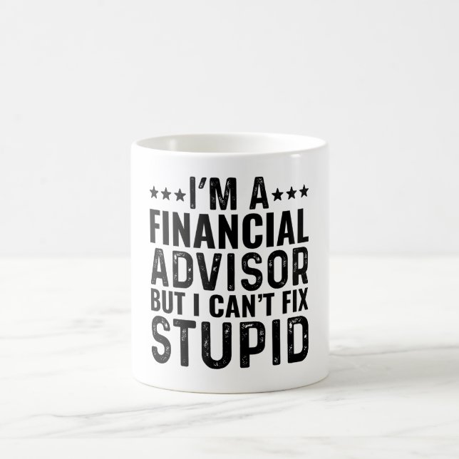 Jag är finansiell rådgivare, men jag kan inte fixa kaffemugg (Center)