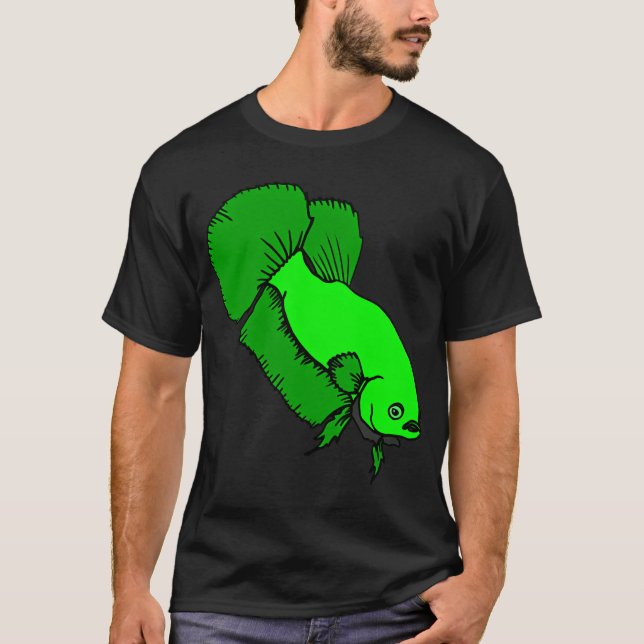 Jag är fiskande Fiskare T Shirt (Framsida)