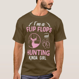 Jag är Flinflip flops och jagar Kinda Girl T Shirt