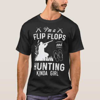 Jag är Flinflip flops och jagar Kinda Girl T Shirt