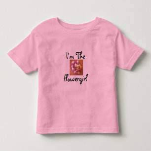 Jag är Flowergirl T-Shirt