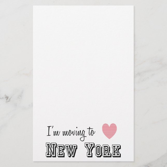 Jag är Flytta till New York (Framsida)