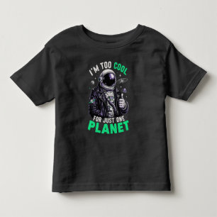 Jag är för cool för bara en planet t shirt