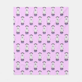 Jag är för gammal för Lakan" Woman Halloween Ghost Fleecefilt