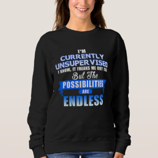 Jag är för närvarande utan övervakning Jag vet att T Shirt