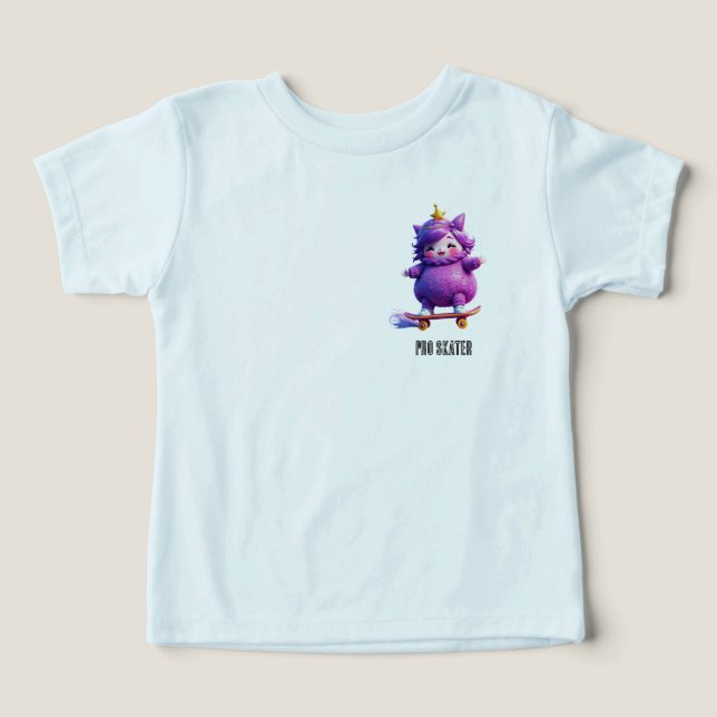 Jag är för skater t shirt (Design Framsida)