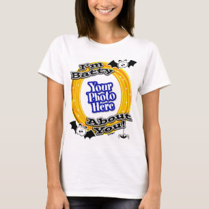 Jag är förbannad över dig Crazy Ögon Photo White T Shirt
