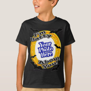 Jag är förbannad över dig Photo Scary Fladdermus B T Shirt