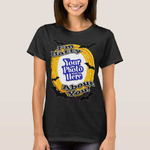 Jag är förbannad över dig Photo Scary Fladdermus B T Shirt