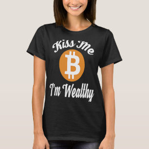 Jag är Förmögen Bitcoin Crypto T Shirt