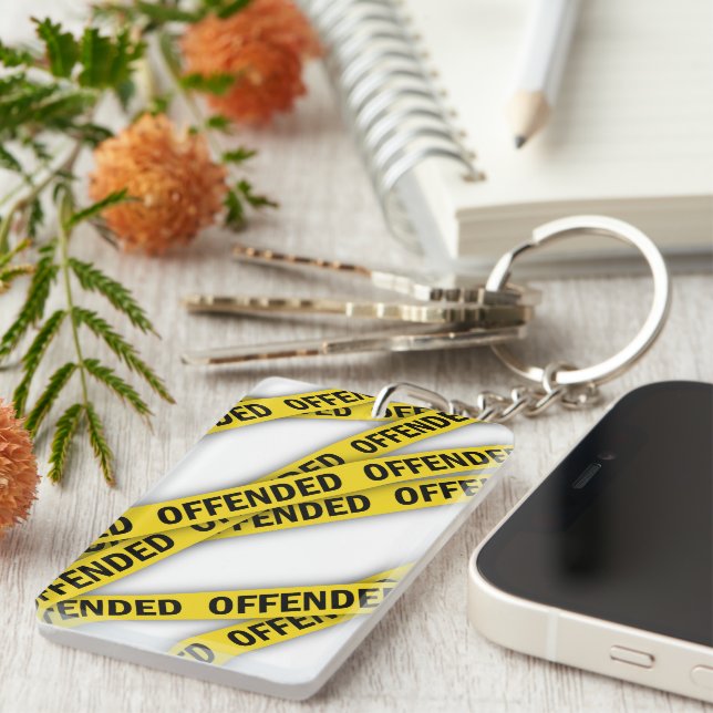 Jag är förolämpad polisband inte kor (Högra Framsidan)