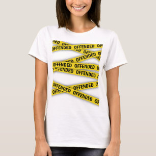 Jag är förolämpad polisband inte kor t shirt