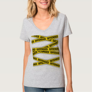 Jag är förolämpad polisband inte kor t shirt