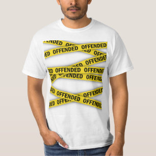 Jag är förolämpad polisband inte kor t shirt