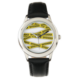 Jag är förolämpad polisband inte passera armbandsur