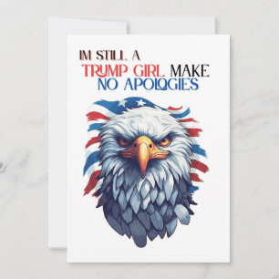 Jag är fortfarande en trumpflicka som inte gör någ inbjudningar