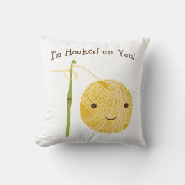 Jag är förtjust i dig! kudde