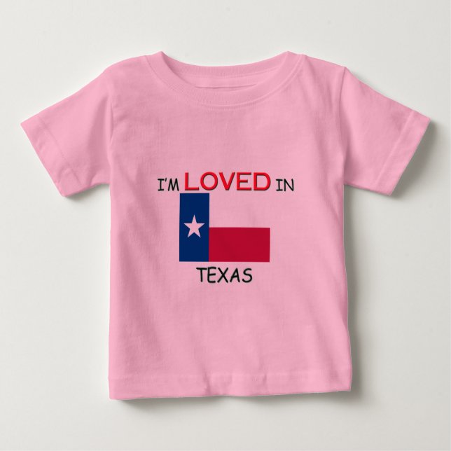 Jag är förtjust i TEXAS Tee (Framsida)