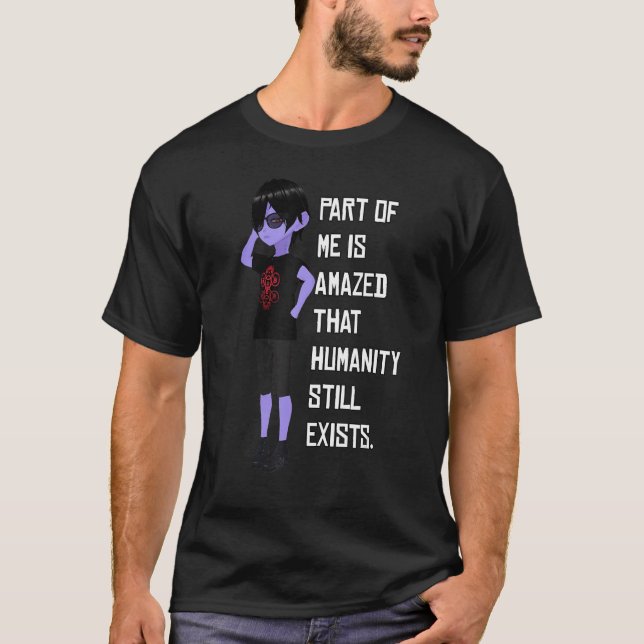Jag är förvånad Steve & Gora Vtuber T Shirt (Framsida)
