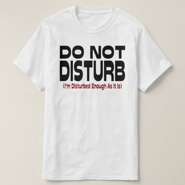 Jag är förvirrad nog eftersom det är tee shirt (Design framsida)
