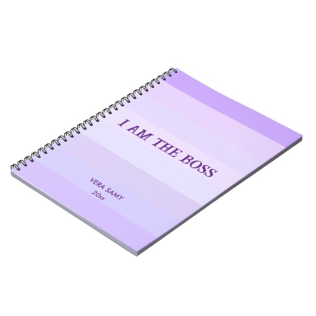 Jag är fotopatbook chef Spiral Anteckningsbok (Vänstra Sidan)
