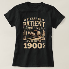 Jag är från 1900-talet - Lustigt Vintage 1900-tale T Shirt