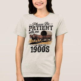 Jag är från 1900-talet - Rolig Vintage 1900-års fö T Shirt