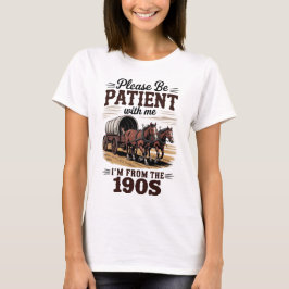 Jag är från 1900-talet - Rolig Vintage 1900-års fö T Shirt