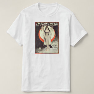 Jag är från Chicago - Lakan Music Cover T-shirt