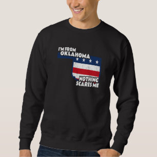Jag är från Oklahomas hemland... Lång Ärmad Tröja