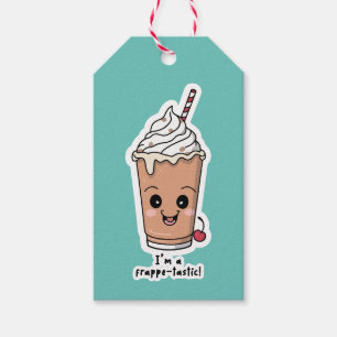 Jag är Frappetastisk   Fort med vispad grädde Presentetikett