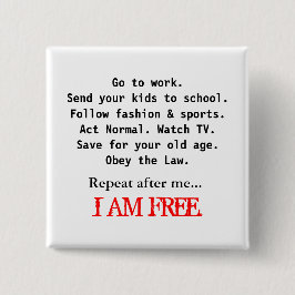 JAG ÄR FRI KNAPP