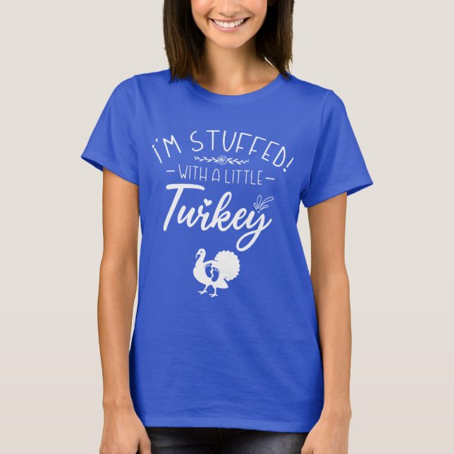 Jag är full med lite Turkiet Coola New Mor T Shirt (Framsida)