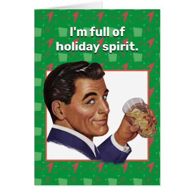 Jag är fullt av helgdag. Kort för hälsning (Framsidan)