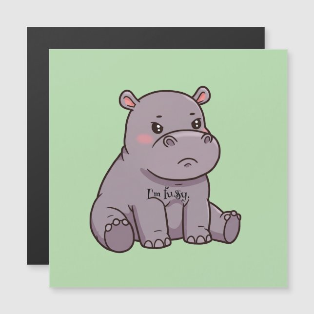 Jag är fussig (Fram/baksida)