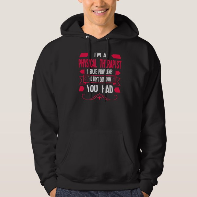 Jag är fysiker 1 hoodie (Framsida)